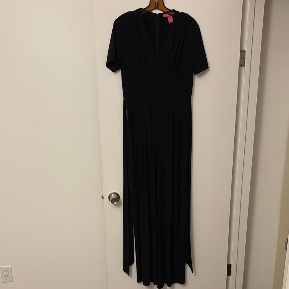 Versatile comfy black jumpsuit
